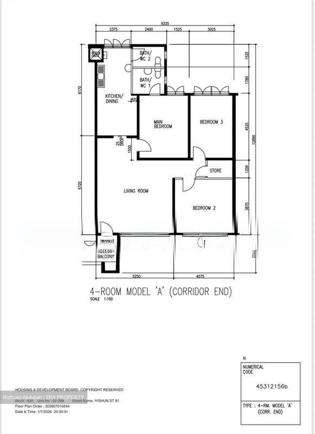 Blk 839 Yishun Street 81 (Yishun), HDB 4 Rooms #581271741